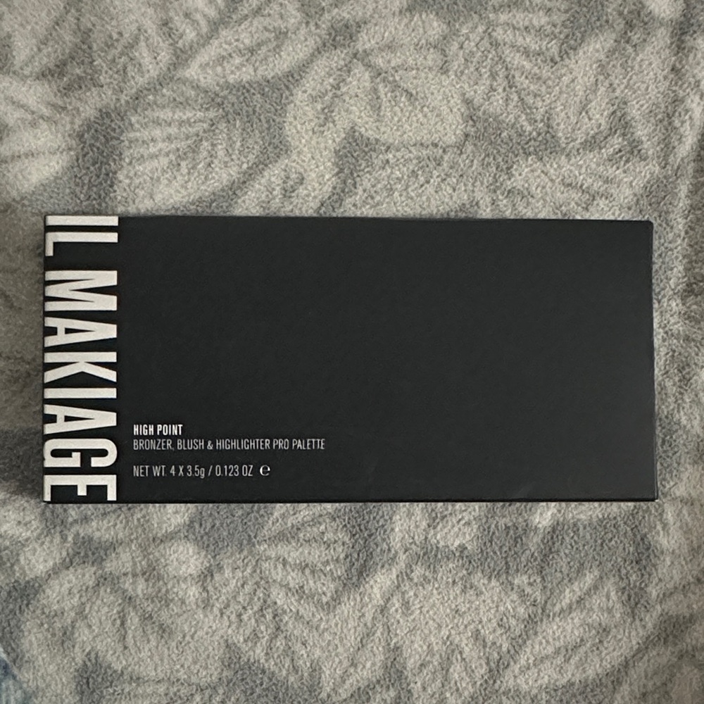 IL MAKIAGE Black High Point Bronzer, Blush & Highlighter Palette